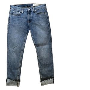 Rag and bone low rise slim boyfriend jeans